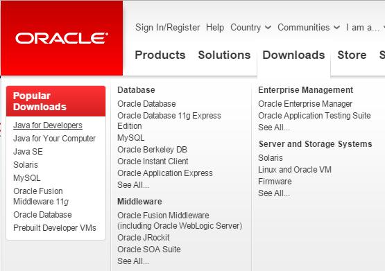 1. JDK(Java Development Kit) 설치 Oracle 홈페이지접속 : http://www.