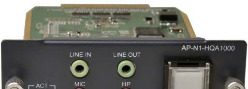 하드웨어상세사양 미디어코덱모듈 오디오모듈타입 (AP-N1-HQA1000) 오디오모듈특징 1-Channel Audio In/Out Port 오디오채널수 AP-ABS5000 Audio IN : MIC, Line IN Audio OUT :