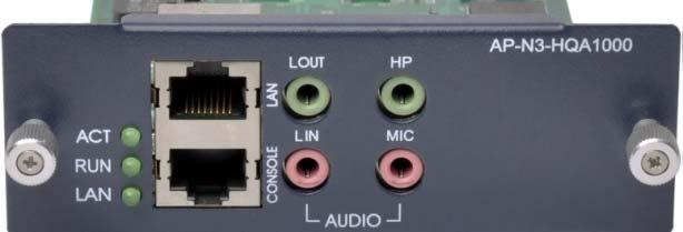 하드웨어상세사양 AP1605 오디오코덱모듈 RISC CPU High-end DSP Audio Module Type Audio Module Features AP-N1-HQA1000 One(1)-Channel Audio In/Out Port One(1) Fast Ethernet Port One(1)