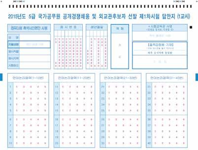 국가공무원채용시험종합안내서 참고 1