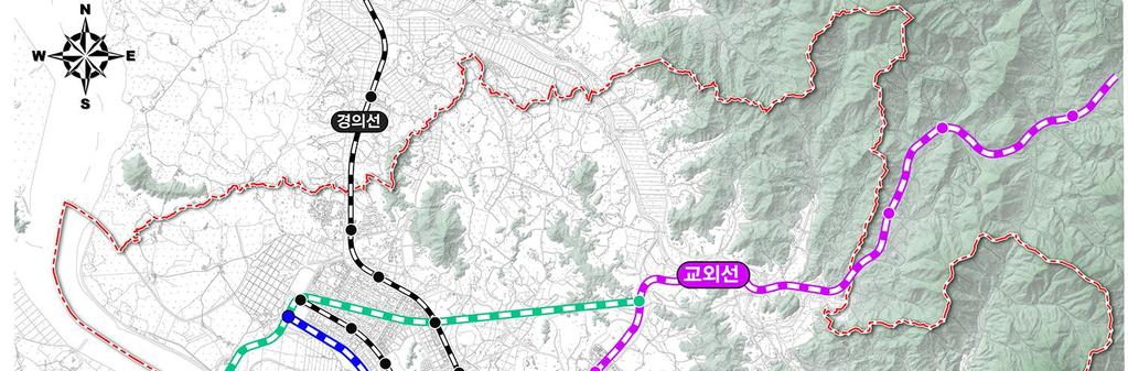 기능 강화 : 김포~관산간, 국지도98호 및 지방도 359호선, 국대도39호선 - 순환도로망 체계 형성 : 고양시 내부 순환도로망 형성