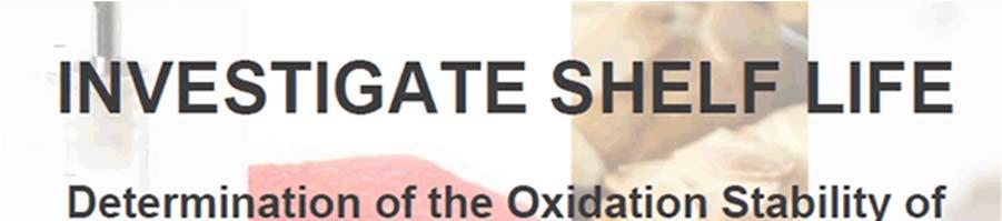 AOCS, OXITEST Method 를세계표준기술로채택 2017 년 5 월, AOCS (The American Oil Chemists' Society)