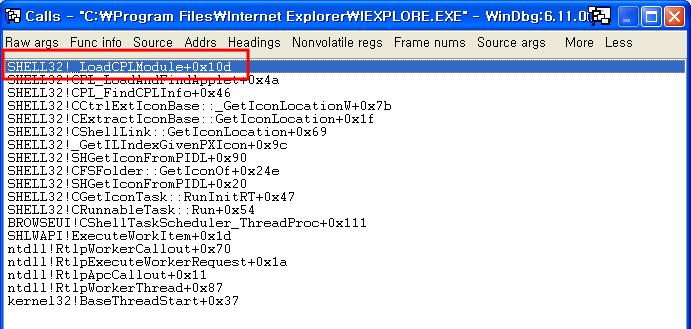 < 실행파일경로조작 > 파일을저장한후 LNK 파일이존재하는디렉터리에접근하는순간, 핸들러인 shell32.