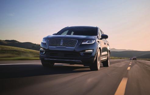 LINCOLN LINEUPS * 2018 9 MKC Reserve 2.0L GTDI I4 6 cc 1 999 ps/rpm 245/5 500 kg m/rpm 38.0/3 000 AWD 5 kg 1 850 km/l 8.5 7.