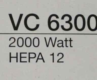 (VC6300) - 정격소비전력 : 1800[W] -