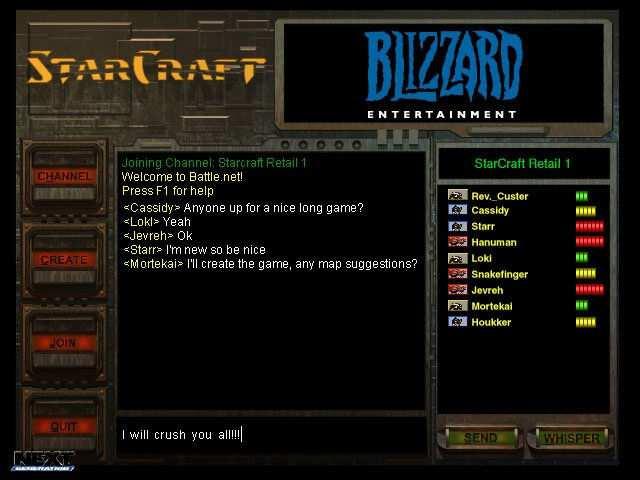 Battle.net은 Blizzard 고객들이서로대화하고, 상대와겨루고, 멀티플레이어게임 을할수있는공간으로서, 사용에따른시간당또는월별비용이부과되지않으며 가입비도없다. 같은게임유저끼리는방을만들어플레이를할수있으며채팅을 할수도있다. Battle.