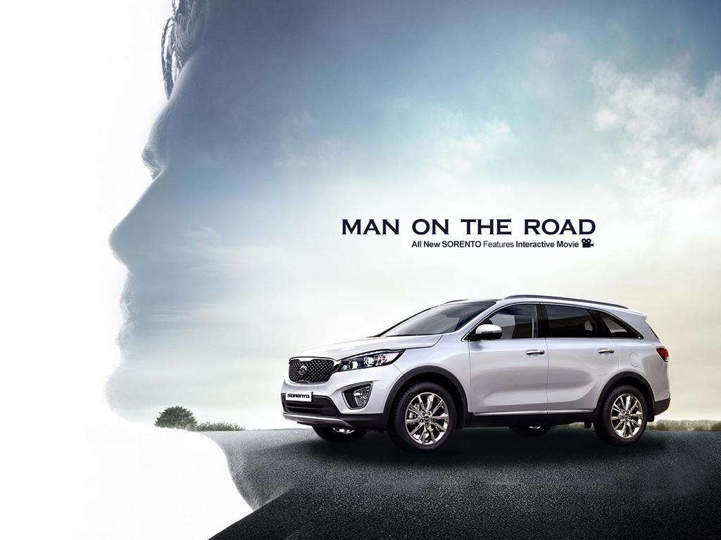 KIA SORENTO MAN ON THE ROAD 2014 KIA MOTORS Web / Branding & Campaign