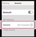 4 [] 를터치합니다. "Bluetooth connected"(bluetooth 연결됨 ) 음성안내가나옵니다. 힌트 위의절차는예시입니다. 자세한내용은 iphone 에부속된사용설명서를참조하십시오. 헤드셋에마지막에연결했던장치가 iphone 인경우, 헤드셋을켜면 HFP/HSP 연결이설정됩니다. 음악재생연결로전환하려면 (A2DP) 헤드셋이켜진상태에서버튼을누릅니다.