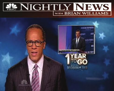 사례분석 : NBC의 <Nightly News> <Nightly News> 는매일저녁 6시 30분에방송되는 NBC의메인뉴스.