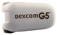 트랜스미터개요 그림 2. Dexcom G5 Mobile 트랜스미터앞면과뒷면 참고 : 사진은대표이미지일뿐이며사용자의트랜스미터외관은다를수있습니다. 팟 (pod) 에고정된회색플라스틱트랜스미터는무선으로사용자의앱에포도당정보를보냅니다.