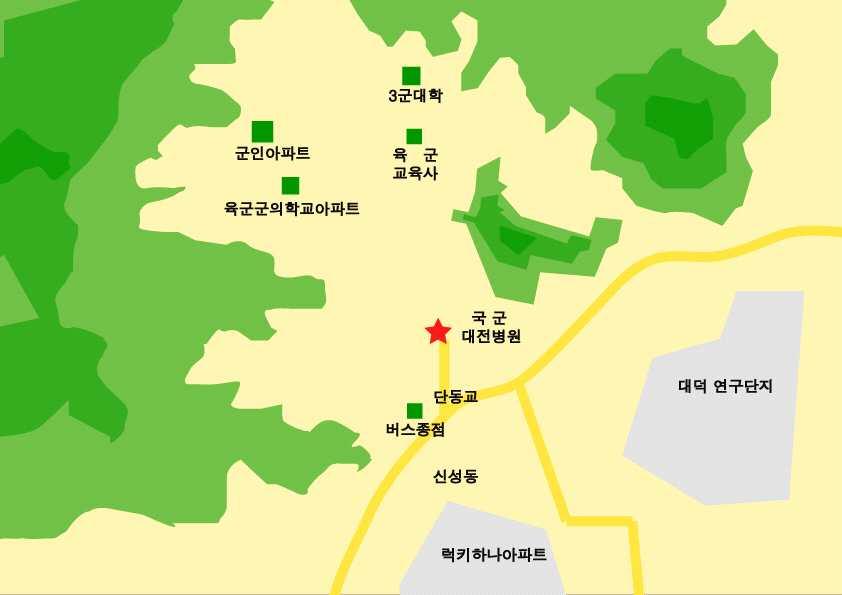 대전 ( 국군대전병원 ) / 자운대국군대전병원신검과 Ÿ