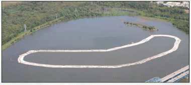 (a) Sand dune(usa-atlantic) (b)artificial islands(usa-illinois) (c) Dredged soil