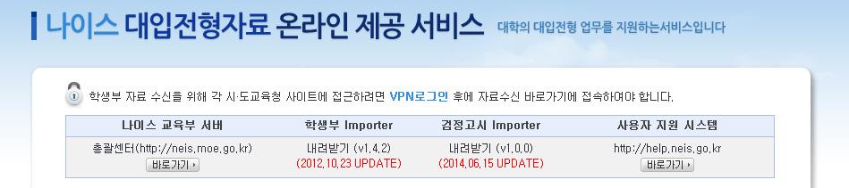 Ⅳ. 검정고시대입전형자료처리 59 2.14 검정고시 Importer (GEDLite Importer, 로컬DB 이관프로그램 ) [2.13 대입전형자료복호화 ] 에서복호화를통해복호화경로에저장된 text형식의 SEMS파일을로컬DB파일 (GedStudentCarrer.db3) 에이관하는기능을수행한다.