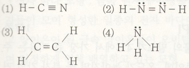 .06 0-9 (J) () 라이먼계열 발머계열 파셴계열 5. 8족원소들은오비탈에전자들을꽉채우기때문에전자를내놓거나얻으려는경향성이매우작다. 따라서, 비활성을갖는다.. 화학결합 p 확인하기 개, r 0 p 확인하기 7개 (5) 8개.