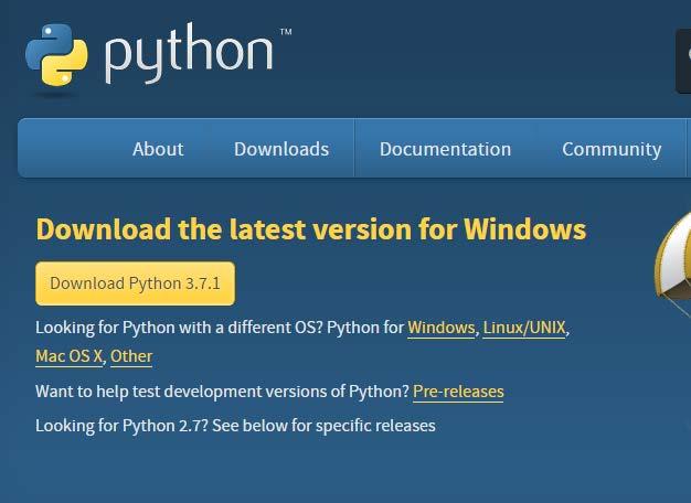 Python 설치 (1/3) 1.