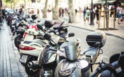 8. Motorcycles Motorcycles are more affordable than cars and easier to maneuver around congested city streets. A large number of motorcycles and scooters are in use by students or delivery services.