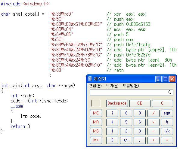 3-2. Win32 ShellCode