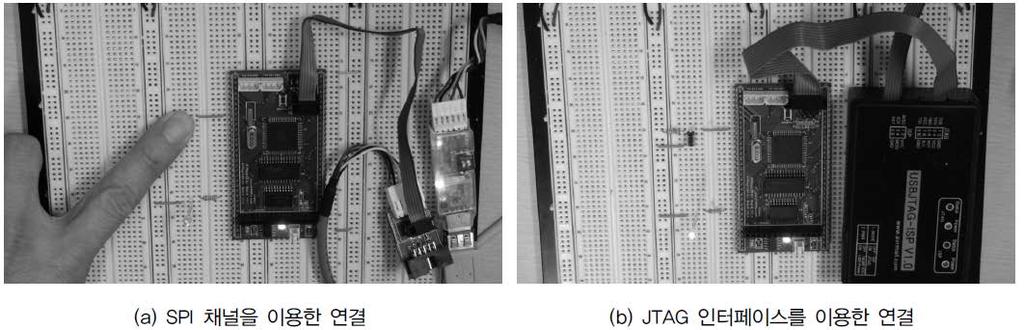 Section 06 프로그램개발과실행 55/88 JTAG 인터페이스를이용한디버깅 특정위치에서프로그램수행이논리동작에서벗어나는경우,