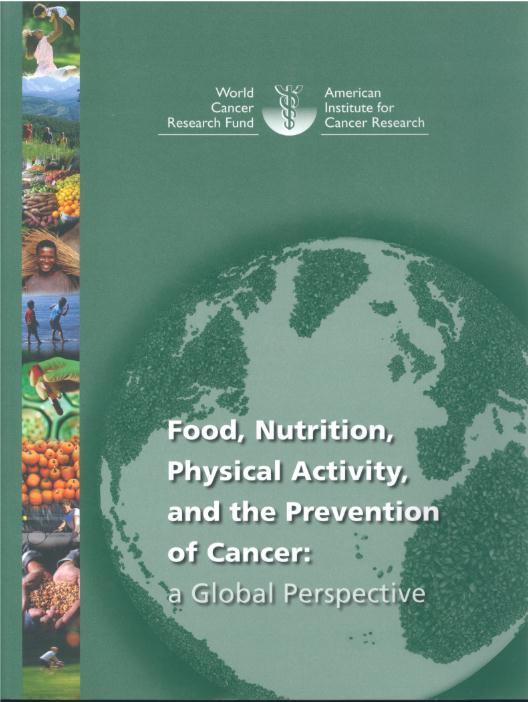 암예방을위한식생활지침을발표함 (517쪽) 출처 : IARC (International Agency