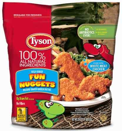 Chicken Wings 천연재료 100% 인공첨가물사용하지않음개별포장된얼린닭날개 * Tyson Foods