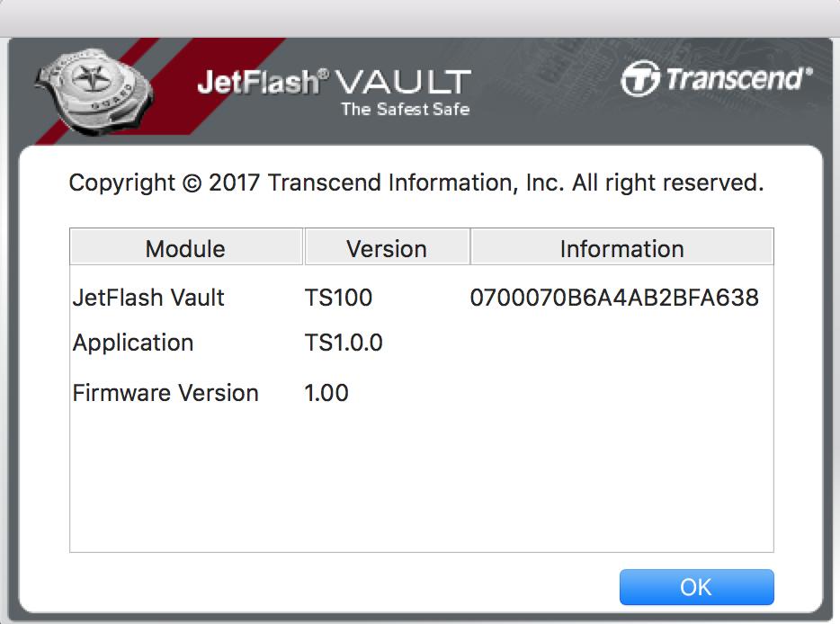 JetFlash Vault 종료하기 JetFlash Vault 를시스템에서안전하게제거하세요. 6. 자주묻는질문 제품관련 FAQ 는트랜센드 www.transcend-info.com/support/no-770 에서 확인가능합니다. 문제를해결할수없는경우에는트랜센드코리아 고객지원서비스 www.