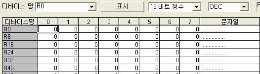 10 디바이스의설명 포인트명령에따라서는프로그램별로설정한파일레지스터를지정할수없는명령이있습니다. 상세내용은프로그래밍매뉴얼의사용가능디바이스를참조하십시오. (c) 다음의파일을사용 을선택시 1 하나의파일레지스터를실행할모든프로그램에서공통으로사용할경우에설정합니다.