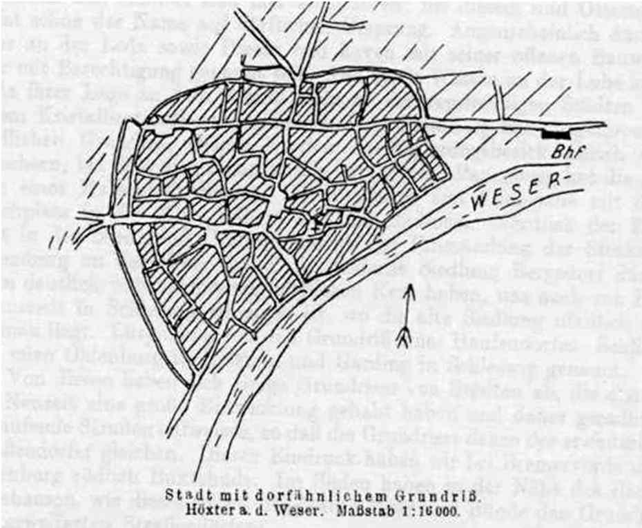 제 2 단계 (1919-1933) : Walter Geisler(1891-1945) Die Deutsche Stadt 촌락적평면을가진도시 (Städte mit