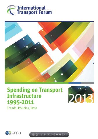 국가계정체계 (SNA, System of National Accounts) 는교통시 설투자자료에대한국가간비교를위해분류체계및 용어정의를포함한개념구조를제시한다. 자료 Spending on Transport Infrastructure 1995-2011. 2013 년 5 월 http://internationaltransportforum. org/pub/new.