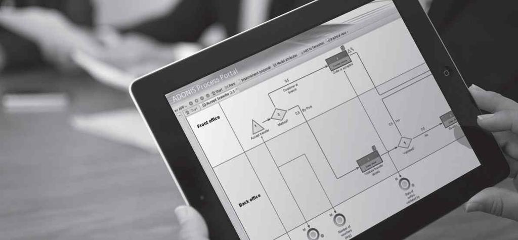 ADONIS 는기업의차별화된전략을구축합니다. ADONIS 프로세스관리시스템의완벽한지원은귀사의성공을보장합니다. ADONIS는기업의비즈니스프로세스를관리하고지속적으로개선해줍니다. 비즈니스프로세스관리를업무에적용하면고객의요구사항을보다쉽게충족시켜주며, 효율적인방법으로자원을활용하여귀사의목표를효과적으로실현할수있습니다. ADONIS의특징은다음과같습니다 : 1.
