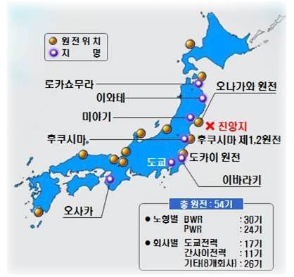 Ⅰ. 글로벌환경및재난유형변화 (4) 2011 년 : 일본후쿠시마원전사고 발생일시 : 2011. 3.11 14:46 지진규모 : 리히터규모 9.