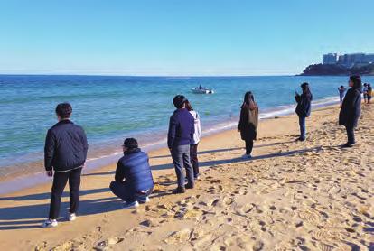 운전면허시험장 협조 요 청에 대한 의견을 나누었습니다.