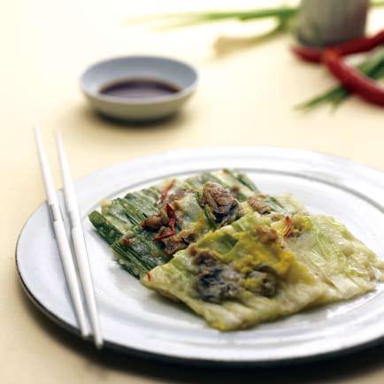 114 Kimchi-jeon Kimchi pancake 김치전 116