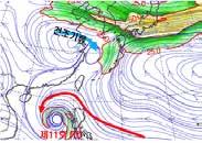 06.20 21 시 ), e) 500hPa 유선