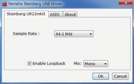 각부분의명칭 소프트웨어 Yamaha Steinberg USB 드라이버는 UR22mkII 와컴퓨터사이의통신을가능하게해주는소프트웨어프로그램입니다. 제어판에서오디오드라이버용기본설정을구성하거나 (Windows) 오디오드라이버정보를확인할수있습니다 (Mac). 주장치를 ipad 에연결할때는 Yamaha Steinberg USB 드라이버를설치할필요가없습니다.