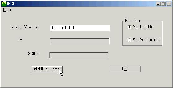 AP 의 IP 를알수있습니다. step 1] AP1200 뒷면에있는 Mac-address 를입력한다. step 2]