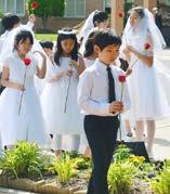 Christ" when consecrated on the altar by Fr. Seong for the first time.