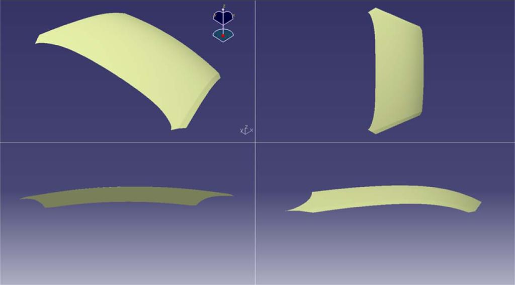 A Study on Structural Design of Natural Fiber Composites Automobile Body Panel Considering Impact Load 293 Fig. 3.