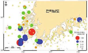 특집 자연에너지변환기술 [Table.1] World ocean energy reserves[1] Ocean energy Energy reserves (TWh/year) Tidal barrage 300 Wave 80,000 Tidal current 800 OTEC 10,000 요소등을고려할때실제로가장활발한개발이진행되고있는분야는조류발전이다.