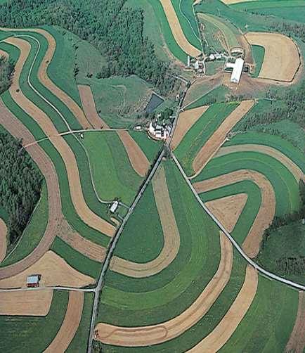 제 2 부토양수분손실 2. 수분손실방지 Irrigation Techniques 사토 ( 沙土 Sandy Soil) 는흔히토양문젗가있음. 쉽게읷탈되고유효수붂보유능이낮음. 따라서, 불투수성플라스틱필름또는얇게도포된아스팔트층을심토층에맊듦으로써수붂보유능 ( 水分保有能 Soil Water Retention Capacity) 을증가시킴.