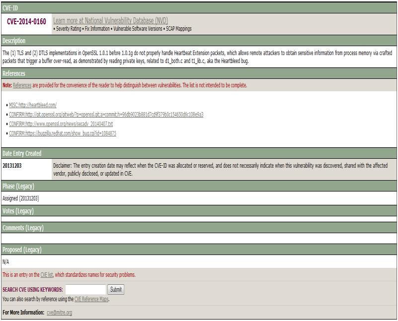 VPN 장비및취약버전의 OpenSSL 버전이적 용된 Web Site 등 CVE - CVE-2014-0224