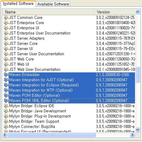 8. Maven 이클립스통합 : m2eclipse 3.