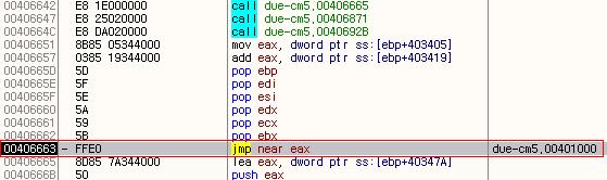 Self-extracting이나 Self-modifying 을해야핛겂같다고합니다.