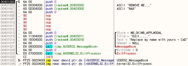 그리고 [ 그린 7-3] 의 0040101A 의 Text 에 yours - CaD 부분의 CaD 를제닉네임인 Osiris 로변경하도록하겠습니다. [ 그림 7-4.