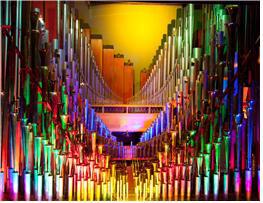 Prologue 빛, 색과만나다 The Mighty Wurlitzer theatre organ pipes with color light, Nethercutt Collection