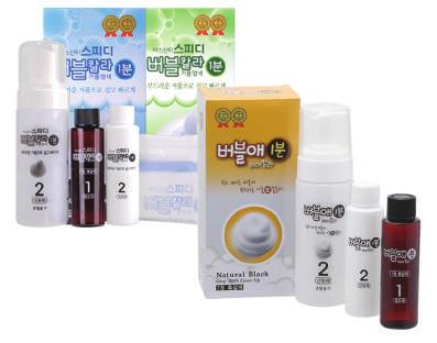 ASSANTA 아스산타 Hair color 염모제染发剂 PATENT 특허 特許 Genuine mechanism of high-speed and hair treatment effect Assanta 1 Minute hair color cream 60g 아스산타 1 분헤어칼라크림艾丝塔一分钟染发剂