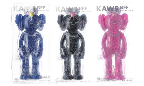 ART TOY 6 BFF (Black, Blue, Pink) 14.5 8.3 33.