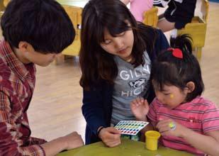 서비스러닝 30 31 Service learning 서비스러닝 제가가진재능을나눌수있어정말뿌듯합니다.