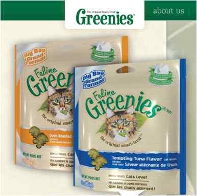 101 FELINEGREENIES De ntaltreats OVENROASTEDCHIC KENFLAVOR Chickenmeal,poultryfat(