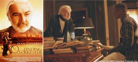 : 볼거리 : 파인딩포레스터 (Finding Forrester), 2000 대화를통한참만남의시작 은둔작가포레스터와평범한고등학생소년자말의특별한만남에대한영화. 글로써맺어진두사람의인연은스승과제자라는관계에서부터출발한다.