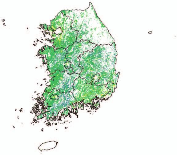 Estimating Rice Yield Using MODIS NDVI and Meteorological Data in Korea